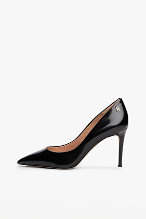 Kadın Sivri Burun İnce Topuklu Stiletto - Siyah | 39