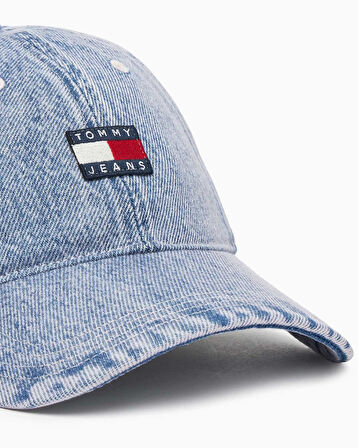 Tommy Hilfiger Eskitilmiş Kot Kadın Şapka | STD