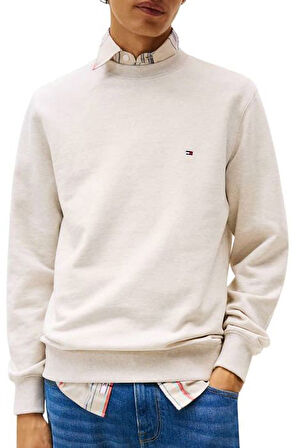 Erkek Regular Fit Basic Bisiklet Yaka Sweatshirt - Bej | XS