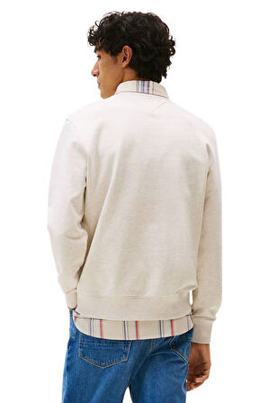 Erkek Regular Fit Basic Bisiklet Yaka Sweatshirt - Bej | XS
