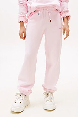 Unisex Çocuk Mini Logo Eşofman Altı - Açık Pembe | 12 Yaş