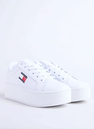 Tommy Hilfiger Beyaz Kadın Sneaker EN0EN02932