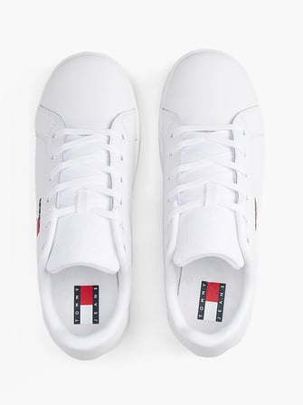 TOMMY HILFIGER Kadın / Kız Marka Logolu Günlük Kullanıma Uygun Beyaz Sneaker EN0EN02932 YBS