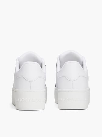 TOMMY HILFIGER Kadın / Kız Marka Logolu Günlük Kullanıma Uygun Beyaz Sneaker EN0EN02932 YBS
