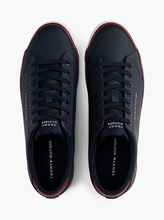 TOMMY HILFIGER Erkek Marka Logolu Günlük Kullanıma Uygun Lacivert Sneaker FM0FM05739 DW5