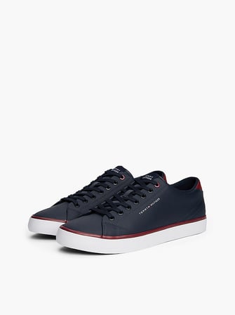 TOMMY HILFIGER Erkek Marka Logolu Günlük Kullanıma Uygun Lacivert Sneaker FM0FM05739 DW5