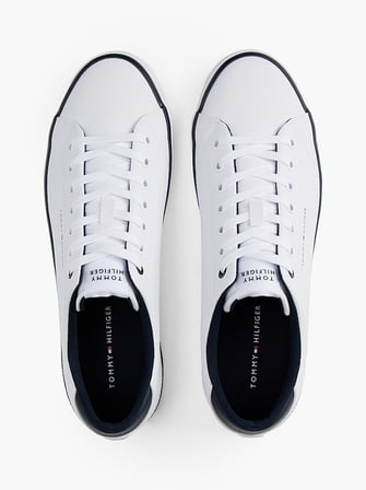 TOMMY HILFIGER Erkek Marka Logolu Günlük Kullanıma Uygun Beyaz Sneaker FM0FM05739 YBS