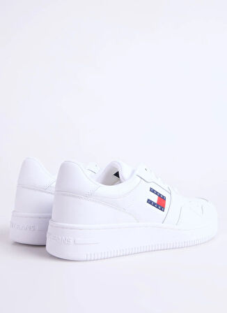 Tommy Hilfiger Beyaz Erkek Sneaker TJM RETRO BASKET ESS
