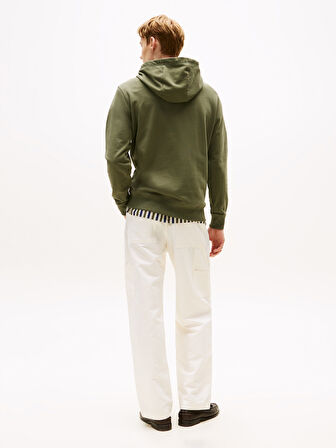 TOMMY HILFIGER Erkek  Yeşil Sweatshirt MW0MW40534 PLI