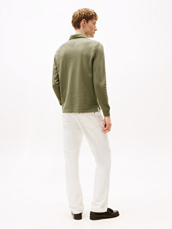 TOMMY HILFIGER Erkek  Yeşil Polo Yaka T-Shirt MW0MW20183 PLI