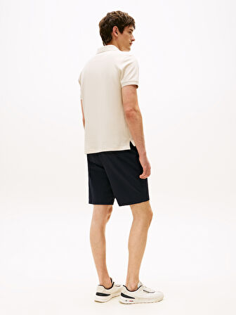 TOMMY HILFIGER Erkek  Ekru Polo Yaka T-Shirt MW0MW17770 ACG