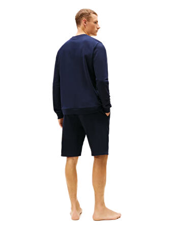 Tommy Hilfiger Erkek Lacivert Sweatshirt UM0UM03666