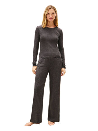 Tommy Hilfiger Kadın Gri Pijama Takımı UW0UW06230