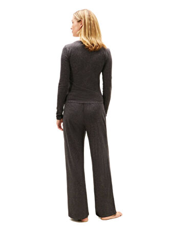 Tommy Hilfiger Kadın Gri Pijama Takımı UW0UW06230