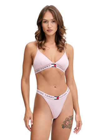 Tommy Hilfiger Kadın Pembe Üçgen Sütyen UW0UW06040