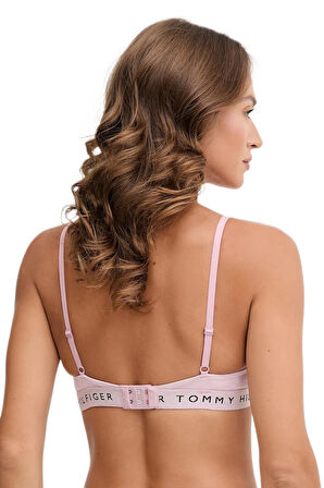 Tommy Hilfiger Kadın Pembe Üçgen Sütyen UW0UW06040