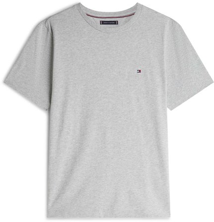 TOMMY HILFIGER Erkek Marka Logolu Günlük Kullanıma Uygun Gri T-Shirt MW0MW39995 P01