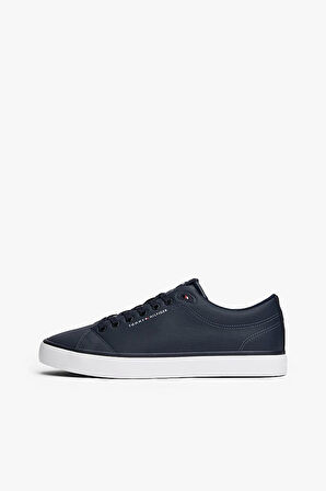 Erkek Bileksiz Vulkanize Sneaker - Lacivert | 43