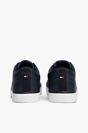Erkek Bileksiz Vulkanize Sneaker - Lacivert | 45
