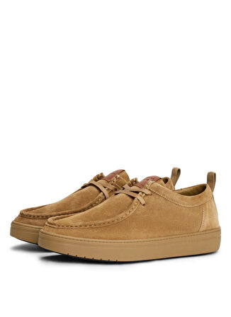 Tommy Hilfiger Süet Kahve Erkek Günlük Ayakkabı MODERN LIGHT SUEDE MOC TOE SHOE