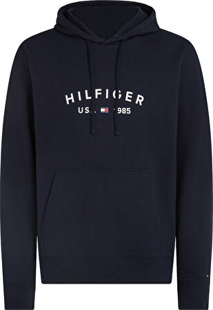 TOMMY HILFIGER Erkek  Lacivert Sweatshirt MW0MW40697 DW5