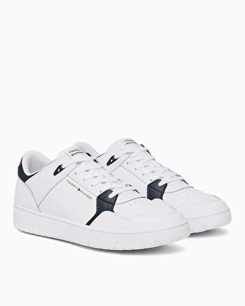 Tommy Hilfiger Deri Erkek Hafif Basketbol Sneaker | 45