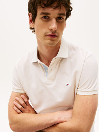 TOMMY HILFIGER Erkek  Sarı Polo Yaka T-Shirt MW0MW39563 Z00