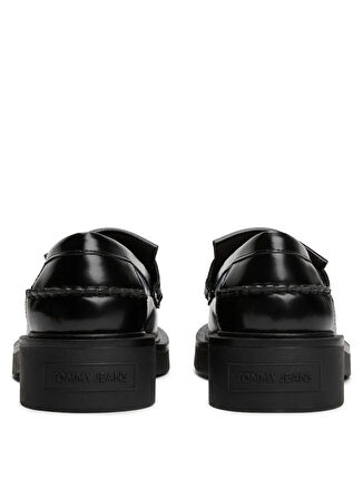 Tommy Hilfiger Deri Siyah Kadın Günlük Ayakkabı EN0EN02790