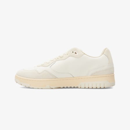 Tommy Jeans Leather Logo Basketball Erkek Beyaz Sneaker