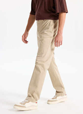 Tommy Hilfiger Normal Bel Normal Paça Normal Bej Erkek Pantolon MW0MW40263AEG_CORE MERCER ESSENTIAL