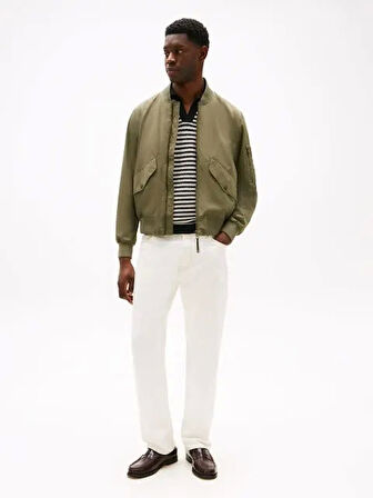 Tommy Hilfiger Erkek Katlanabilir Su Geçirmez Bomber Ceket MW0MW39629PLI