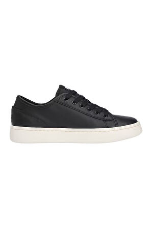 Kadın Hafif Tabanlı Kort Sneaker - Siyah | 38