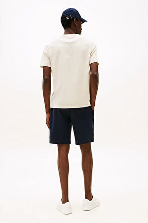 Erkek Regular Fit  Pamuklu T-Shirt - Ekru | M