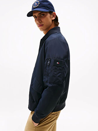 Tommy Hilfiger PACKABLE BOMBER Erkek Mavi Ceket MW0MW39629DW5