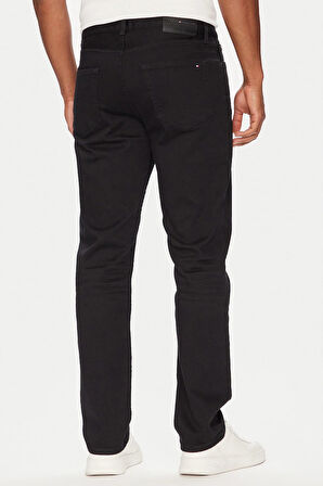 Erkek Straight Denton Jeans - Siyah | 30/30