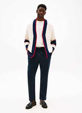 Tommy Hilfiger Normal Bel Normal Paça Normal Mavi Erkek Pantolon MW0MW39705DW5_HARLEM 1PLT 3/4 EL CO