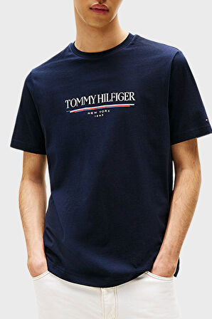 Tommy Hilfiger Erkek T Shirt MW0MW40324 DW5