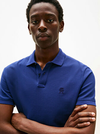 Tommy Hilfiger IMD REG POLO Erkek Mavi T-shirt MW0MW33167C7G
