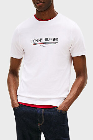 Tommy Hilfiger Erkek T Shirt MW0MW40324 YBR