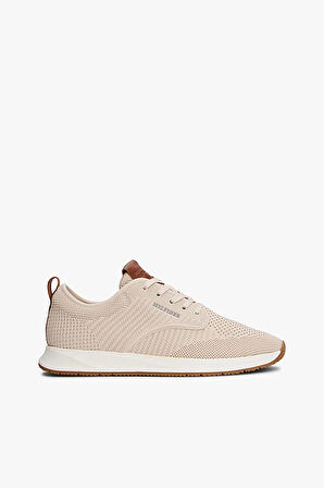 Erkek 3D Dokulu Örgü Bileksiz Sneaker - Bej | 43