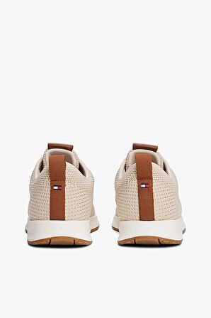 Erkek 3D Dokulu Örgü Bileksiz Sneaker - Bej | 43