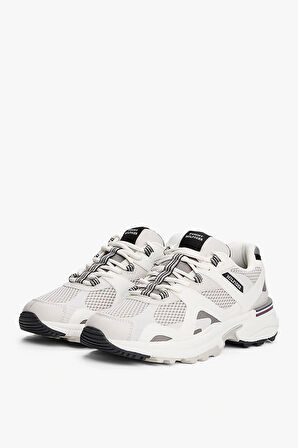 Tommy Hilfiger M Runner Tech Karışık Materyal Erkek Sneaker FM0FM05567PQ8