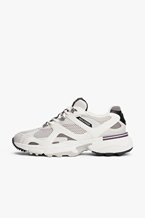 Tommy Hilfiger M Runner Tech Karışık Materyal Erkek Sneaker FM0FM05567PQ8