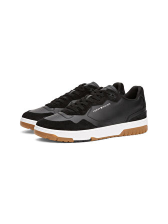 Tommy Hilfiger Siyah Erkek Sneaker TH BASKET BETTER MIX LTH