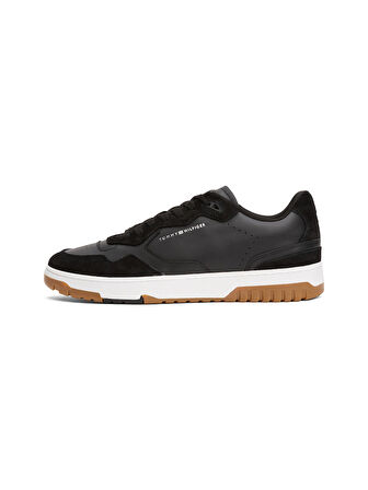 Tommy Hilfiger Siyah Erkek Sneaker TH BASKET BETTER MIX LTH