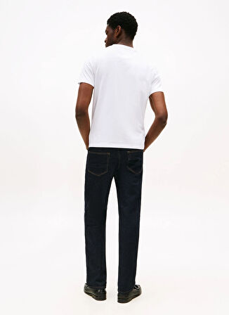 Tommy Hilfiger Bisiklet Yaka Beyaz Erkek T-Shirt MW0MW39356YBR_FATHERS DAY TEE