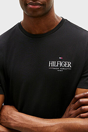Tommy Hilfiger Erkek T Shirt MW0MW39355 BDS