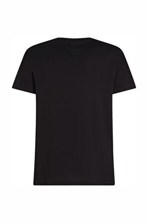 Erkek TH Brand Love Hilfiger Tee – Siyah | S