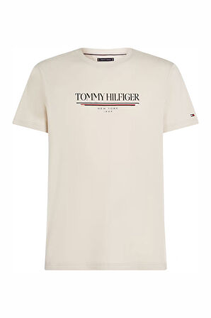 Tommy Hilfiger Erkek Brand Love Hilfiger Tee  | L