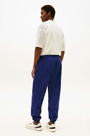 Erkek Monogram İşlemeli Eşofman Altı - Mavi | XL